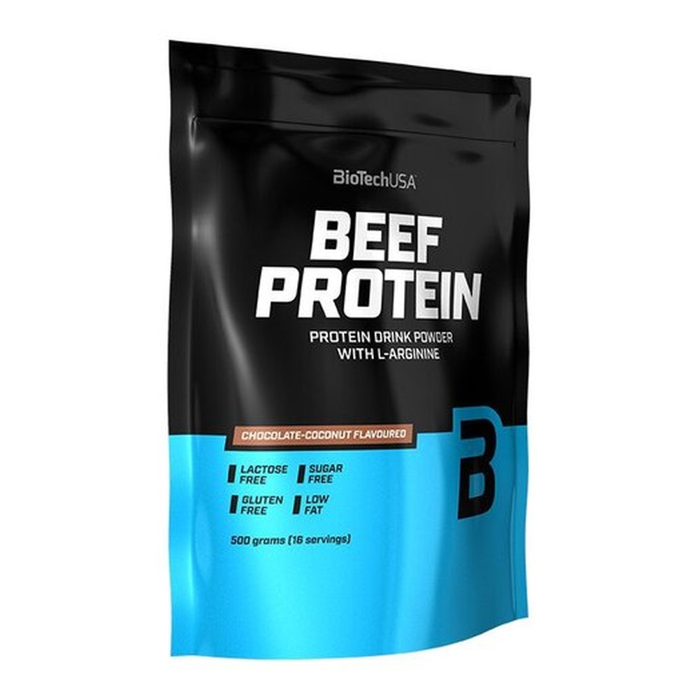 BioTechUSA Beef Protein Hydrolizowane białko wołowe, Czekolada i kokos 500g