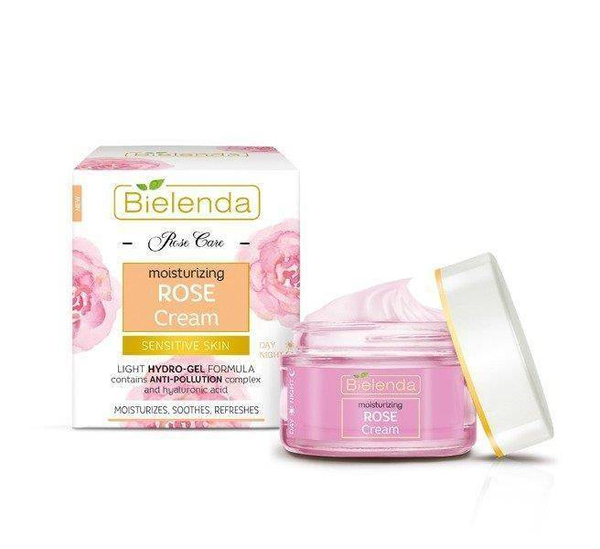 Bielenda Rose Care Nawilżający Lekki Krem na Dzień i Noc 50ml