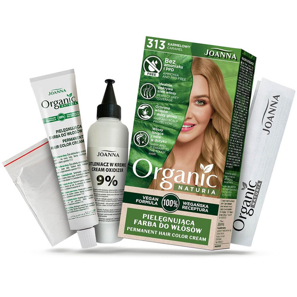 Joanna Organic Vegan Farba Nr 313 Karmel 1 Sztuka