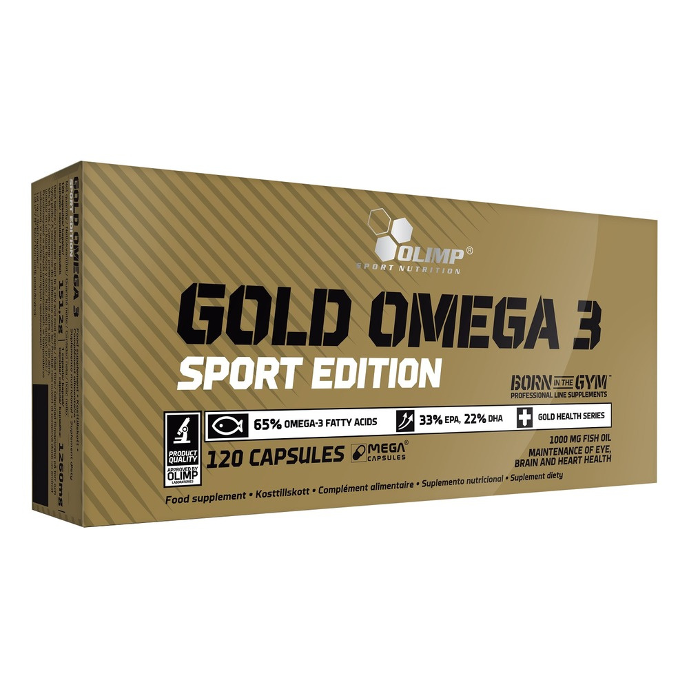 Olimp Gold Omega 3 Sport Edition 120 Kapsułek