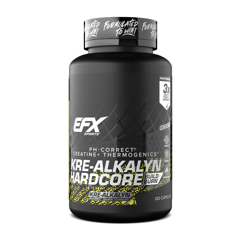 EFX Sports Kre-Alkalyn Hardcore 120 Kapsułek