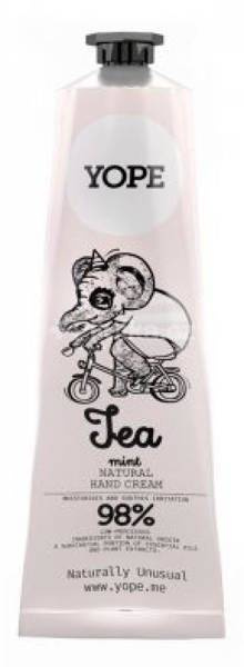 Yope Moisturizing and Soothing Irritations Hand Cream with Tea and Mint 100ml