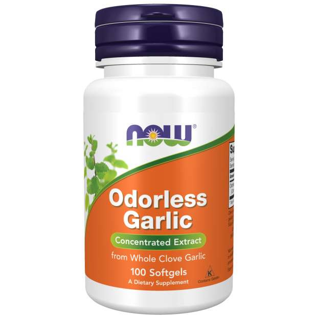 Now Foods Odorless Garlic 100 Softgels