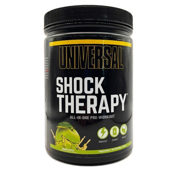 Universal Nutrition Shock Therapy, Green Apple - 840g