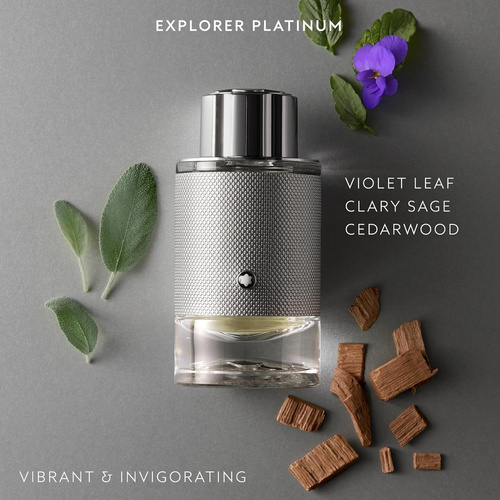 Mont Blanc Explorer Platinum Eau de Parfum for Men Spray 100ml