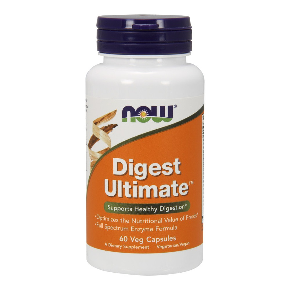 Now Foods Digest Ultimate Enzymy Trawienne 60 Kapsułek