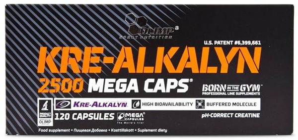 Olimp Kre-Alkalyn 2500 Mega Caps 120 Capsules