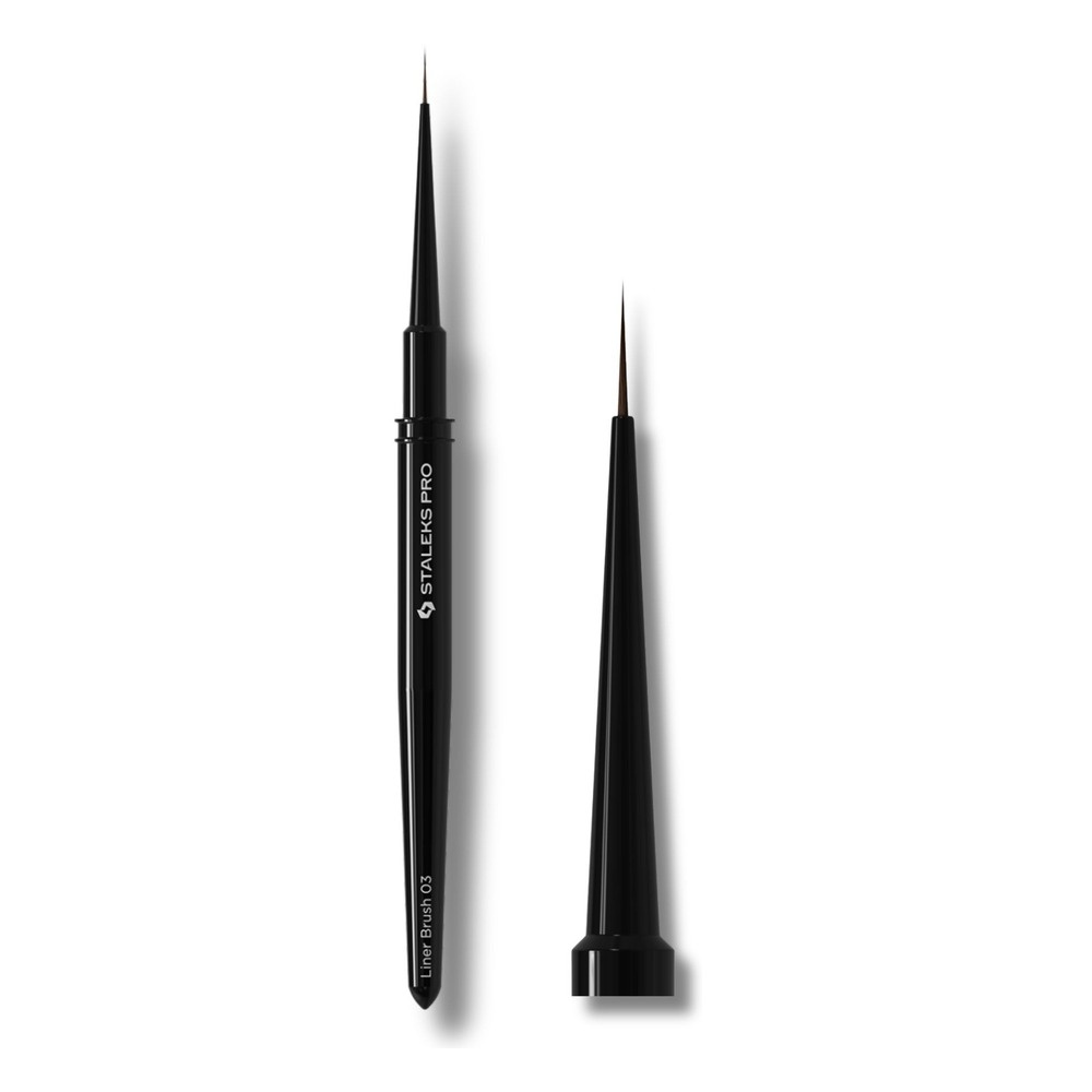 Staleks Pro Expert Brush-Liner Pędzelek-Liner do Zdobień Paznokci Expert Szerokość 0,9mm/długość 10mm