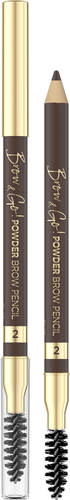 Brow&Go Powder Precision Powder Eyebrow Pencil No. 2 Medium Brown 1 Piece