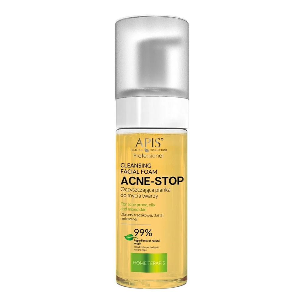 Apis Acne Stop Home terApis Oczyszczająca Pianka do Mycia Twarzy 150ml