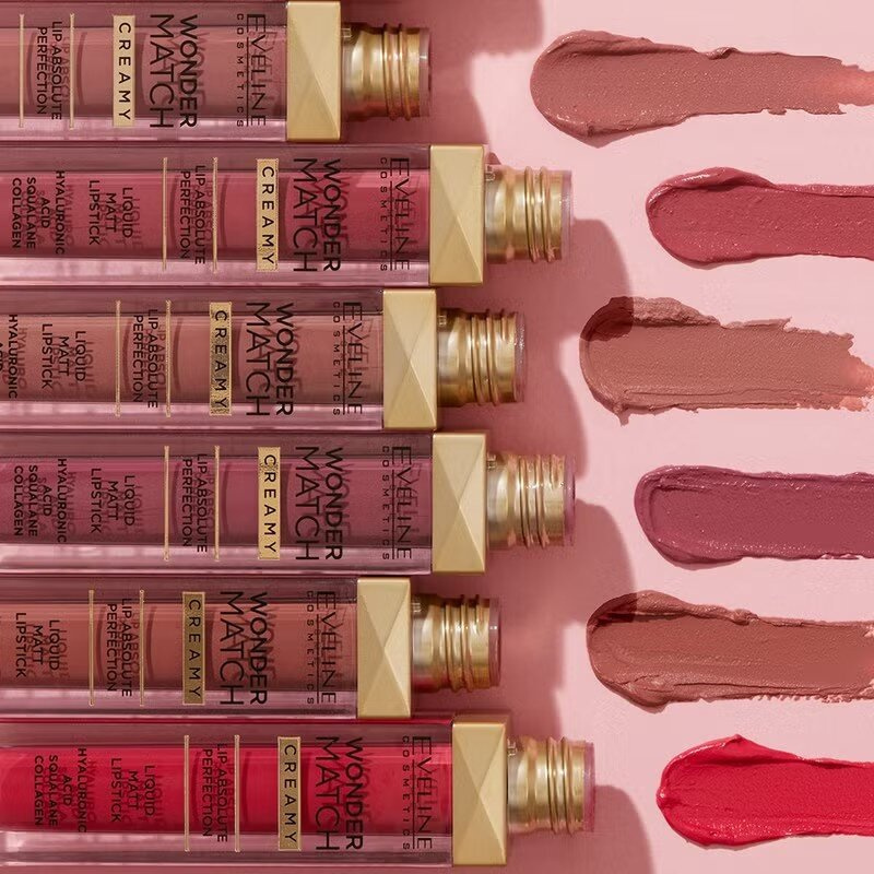 Eveline Wonder Match Matte Liquid Lipstick No. 04 A Mallow Flower 6.8ml