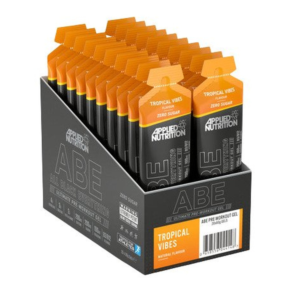 Applied Nutrition ABE All Black Everything Żel Przedtreningowy o Smaku Tropikalnym 20 x 60g