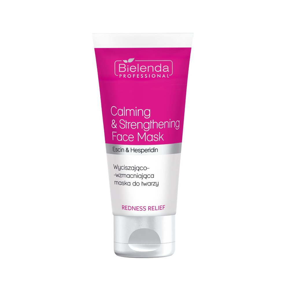 Bielenda Professional Redness Relief Wyciszająco-Wzmacniająca Maska do Twarzy dla Skóry Naczynkowej i Wrażliwej 150ml