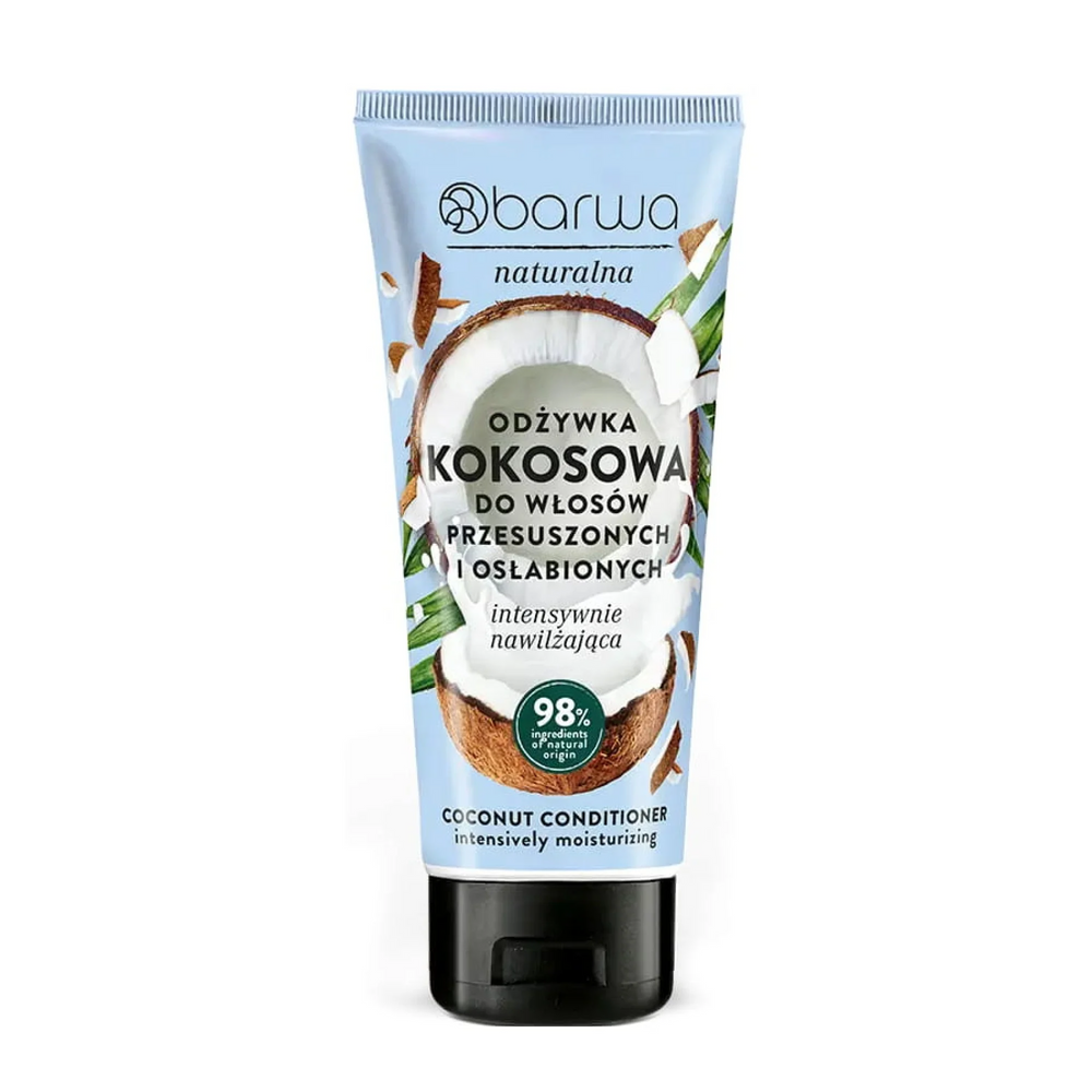 Barwa Natural Moisturizing Coconut Conditioner for Weak and Dry Hair 200ml
