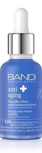 Bandi Medical Expert Ampułka Silnie Przeciwzmarszczkowa z Peptydem Miedziowym 30ml