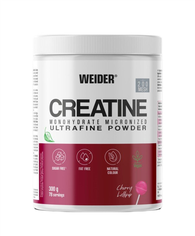 Weider Creatine Monohydrate Micronized, Cherry Lollipop - 300g