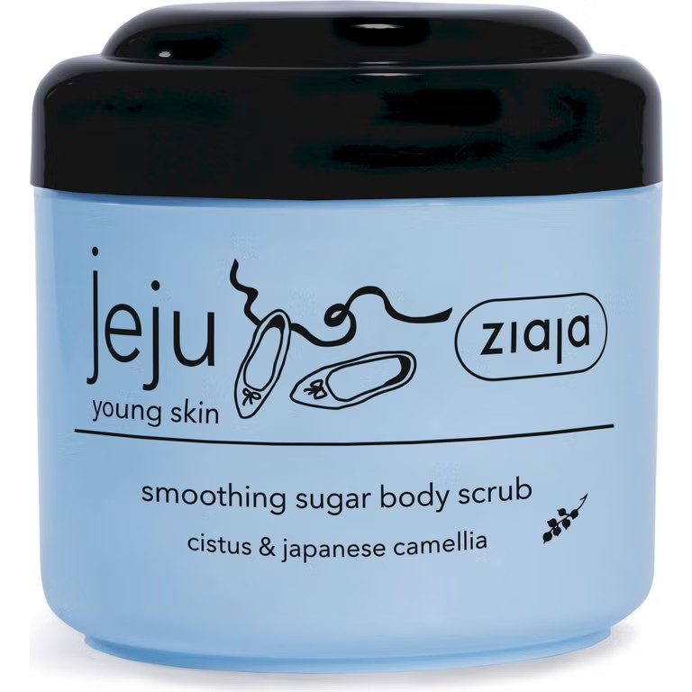 Ziaja Jeju Sugar Body Scrub With Pomegranate Mint Blackcurrant 200 ml