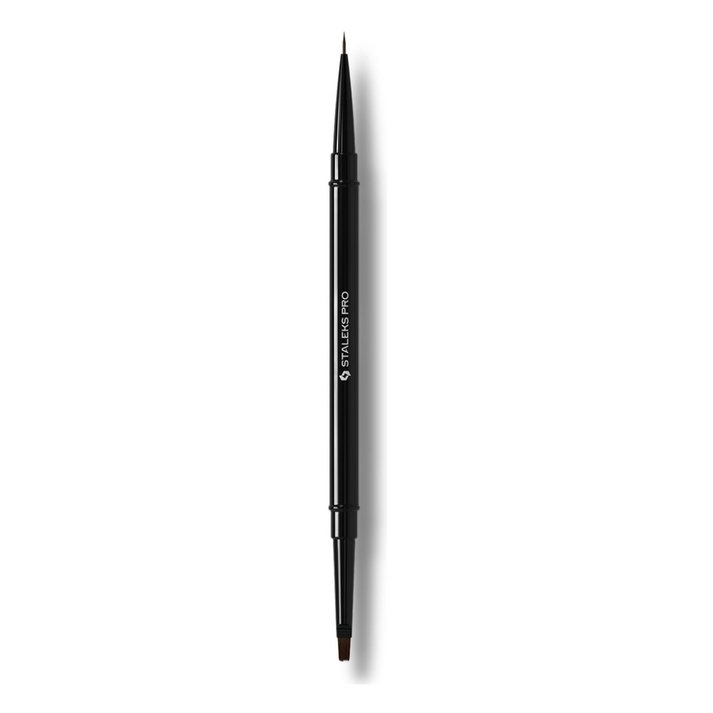 Staleks Pro Pędzelek Dwustronny EXPERT Liner 7 mm / do Żelu 7 mm 1 Sztuka