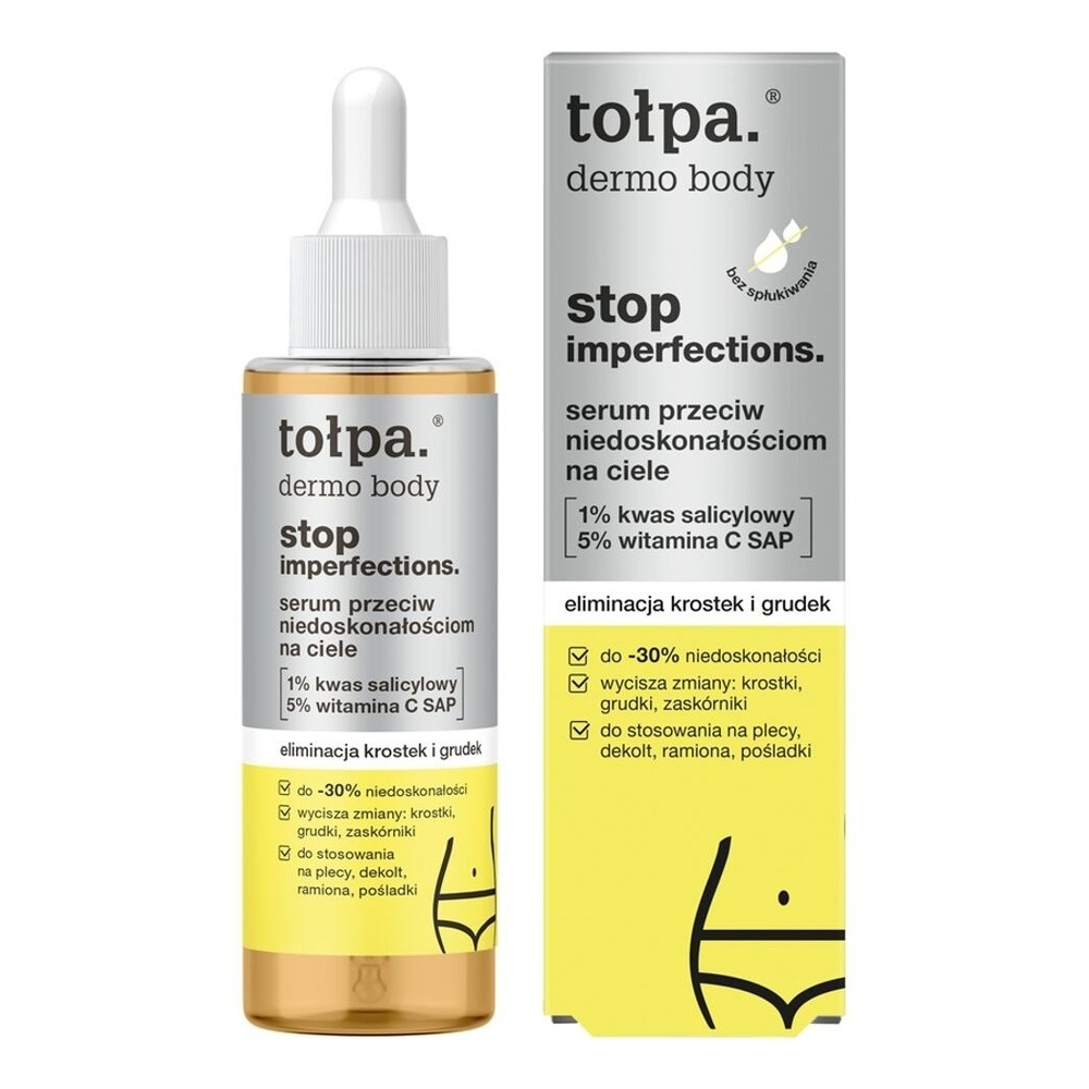 Tolpa Dermo Body Gel Serum With Salicylic Acid For Body Blemishes 100ml