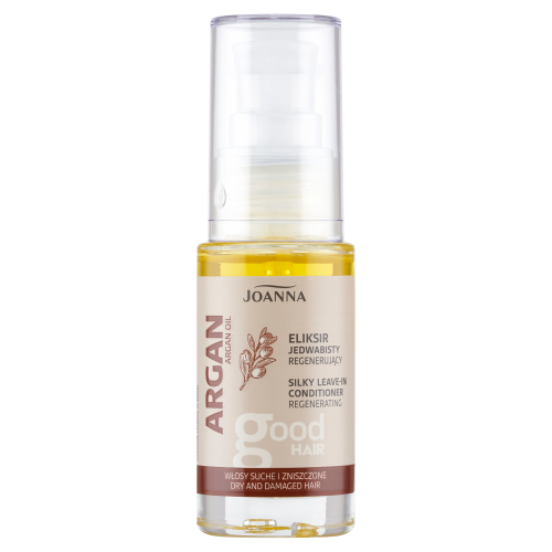 Joanna Argan Regenerating Silk Elixir with Natural Argan for Dry and Damaged Hair 25ml