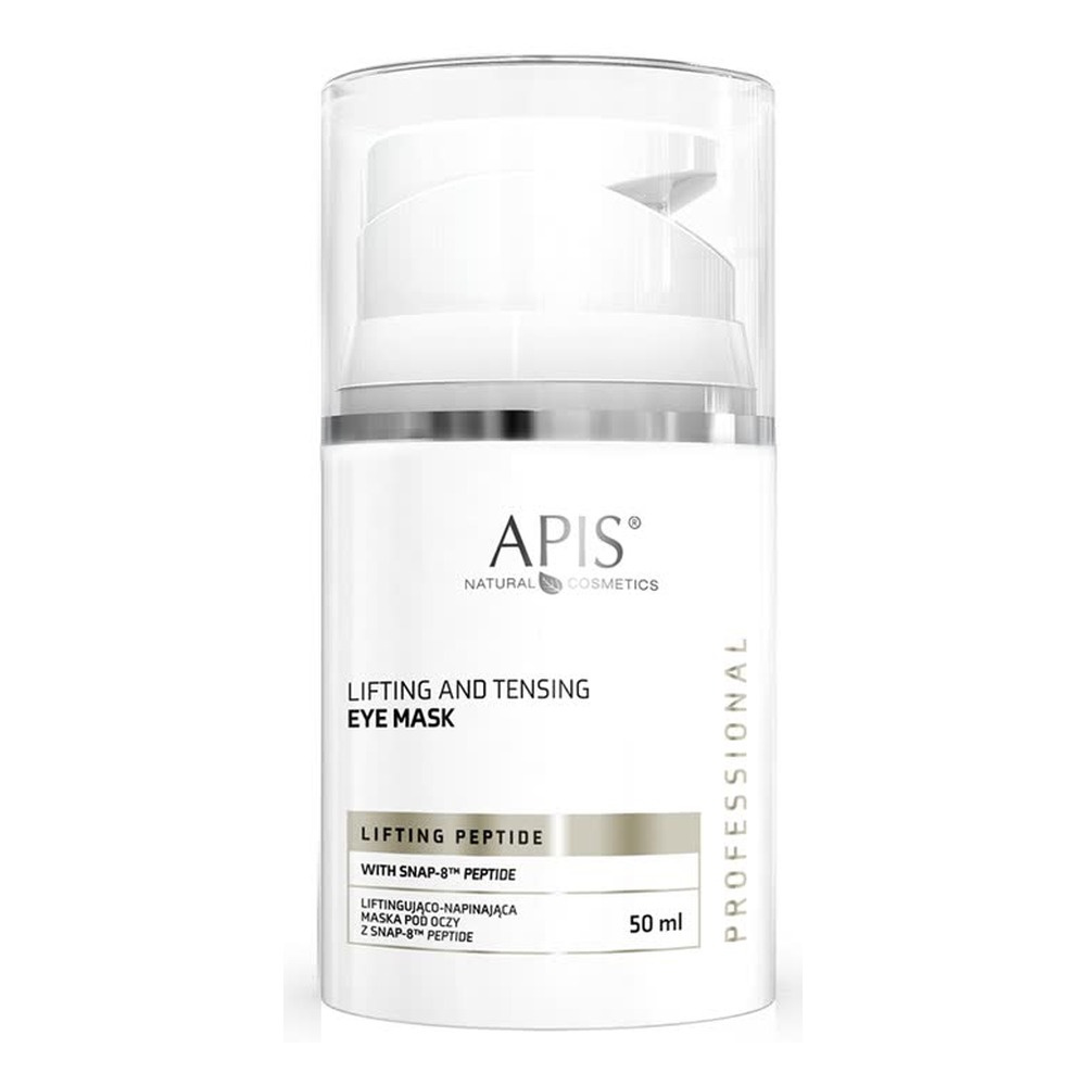 Apis Professional Lifting Peptide Liftingująco-Napinająca Maska pod Oczy z SNAP-8 Peptide dla Skóry Dojrzałej  50ml