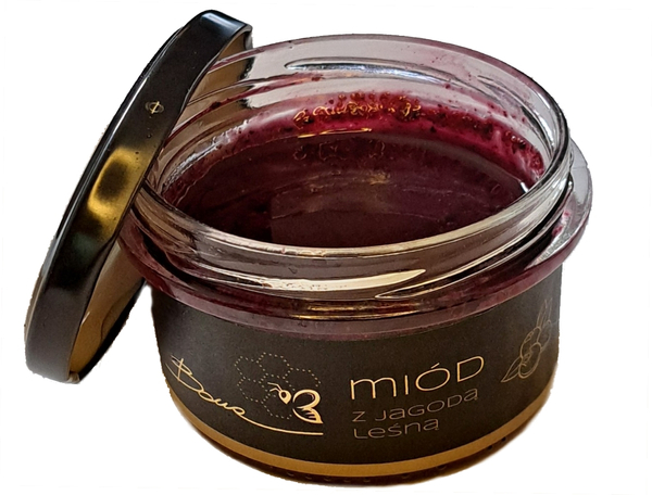 Bona Honey with Forest Berries Natural Delicious Flavor 245g