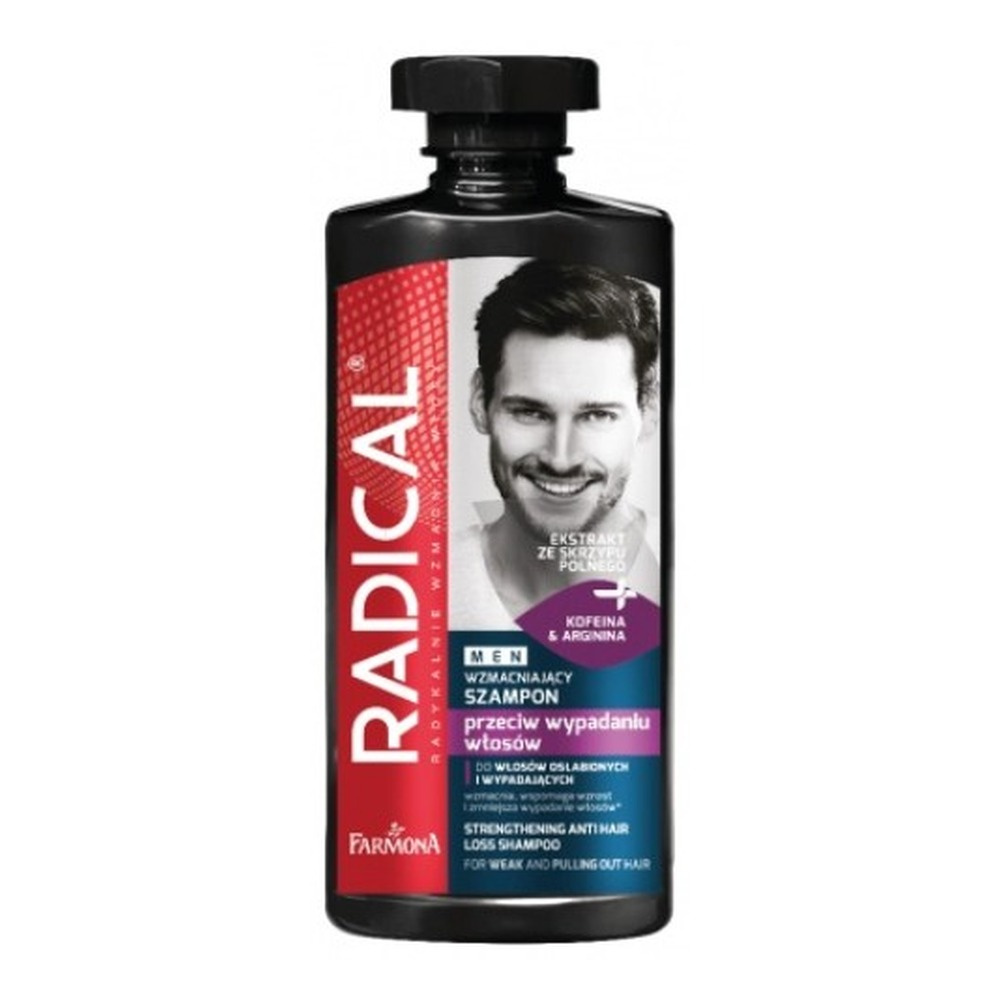 Radical Men Wzmacniający Szampon przeciw Wypadaniu Osłabionych Włosów 400ml