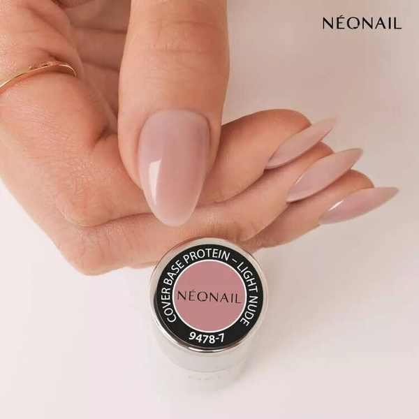 NeoNail UV/LED Baza Hybrydowa Cover Base Protein Light Nude 7.2ml