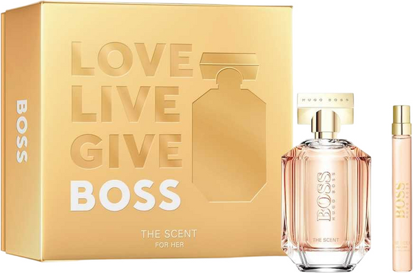 Hugo Boss The Scent for Her Gift Set 100ml EDP + 10ml EDP Set for Women 1 Piece