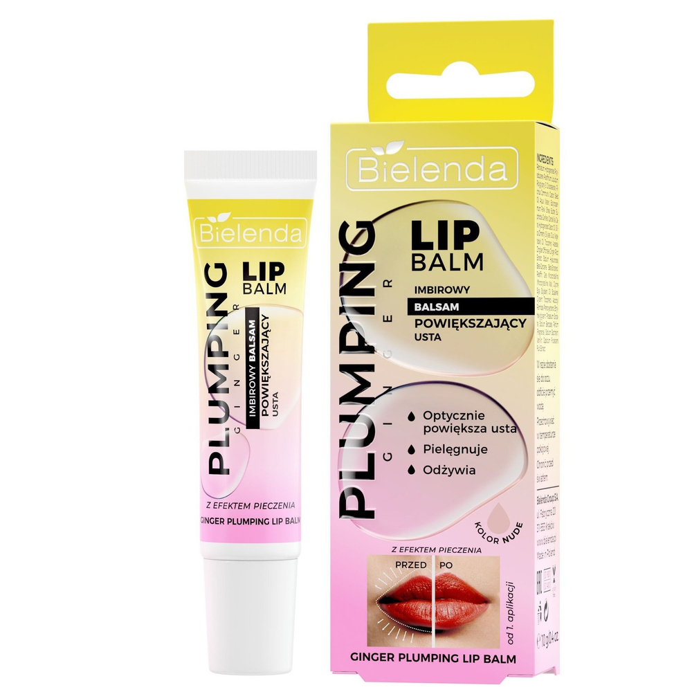 Bielenda Ginger Plumping Lip Balm 10g