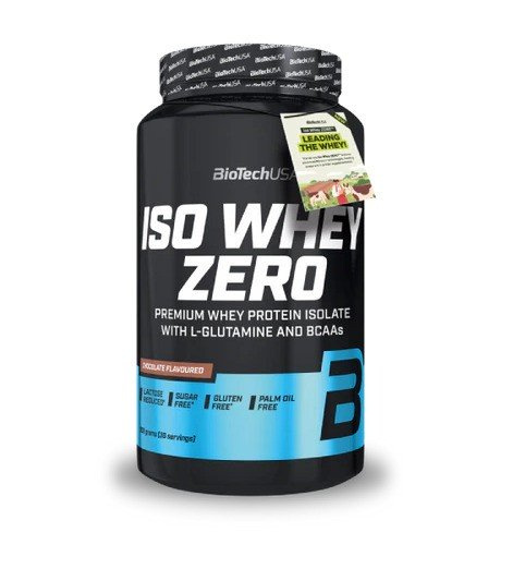 BioTechUSA Iso Whey Zero Whey Protein Isolate for Muscle Support Vanilla 908g
