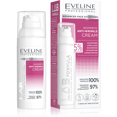 Eveline Lab Formula Biomimetyczny Krem Przeciwzmarszczkowy na Dzień i na Noc 50ml