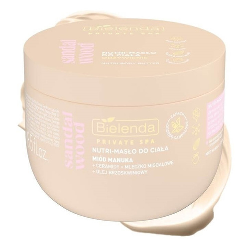 Bielenda Private Spa Nourishing Nutri-Body Butter Sandal Wood 250ml