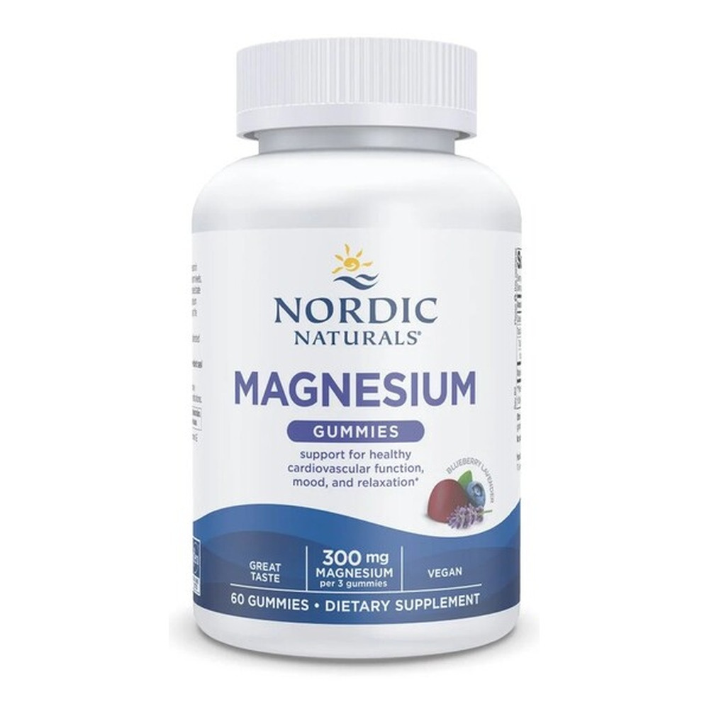 Magnesium Gummies, Blueberry Lavender - 60 gummies