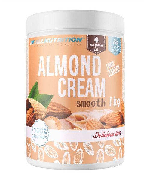 Allnutrition Almond Cream Smooth Natural Source of Protein and Fats 1000g