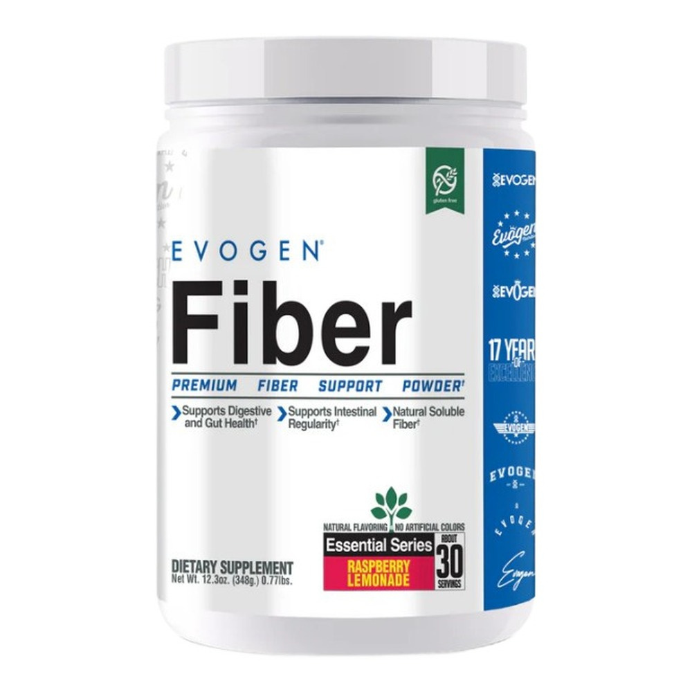 Evogen Fiber Błonnik w proszku, Malinowa Lemoniada 348g