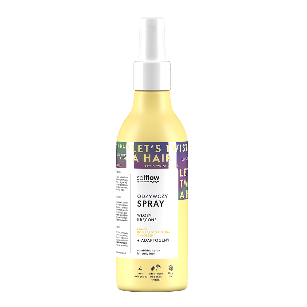 So!Flow Nourishing Spray for Curly Hair with Melon and Aloe Scent 150ml