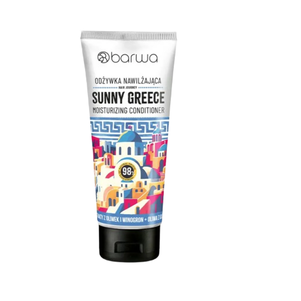 Barwa Hair Journey Sunny Greece Nawilżająca Odżywka dla Włosów Przesuszonych i Łamliwych 200ml