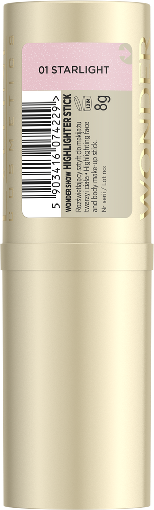 Eveline Wonder Show Illuminator Stick No. 01 Starlight 8g