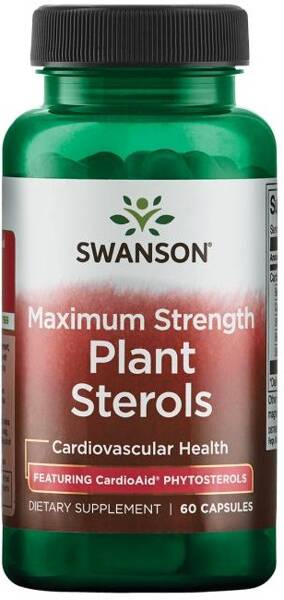 Swanson Maximum Strength Plant Sterols CardioAid 60 Capsules