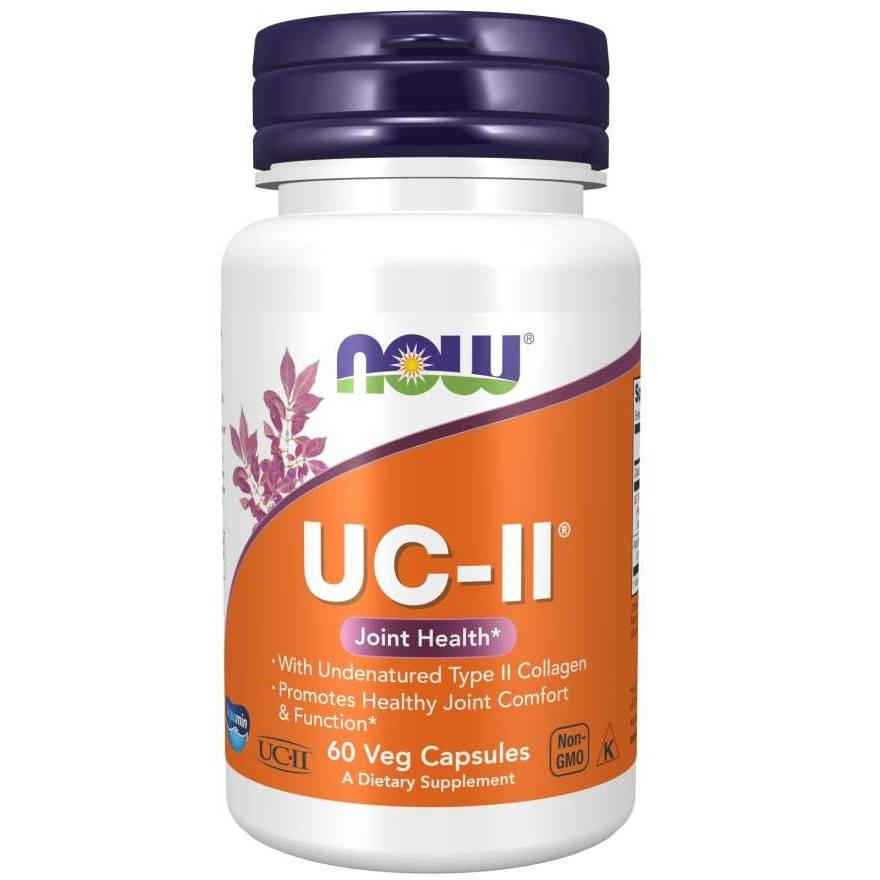 Now Foods UC-II Undenatured Type II Collagen Joint Support 60 Capsules
