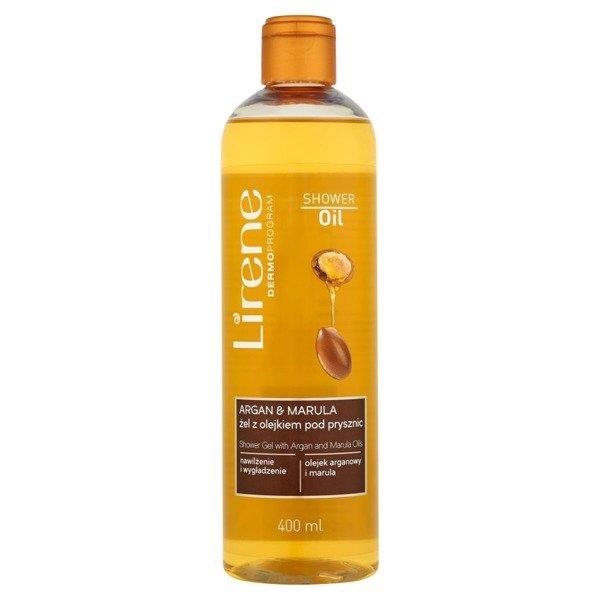 Lirene Argan & Marula Wygładzajacy Żel pod Prysznic z Olejkiem Arganowym 400ml