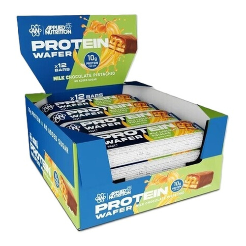 Applied Nutrition Protein Wafer, Milk Chocolate Pistachio 12 x 39g
