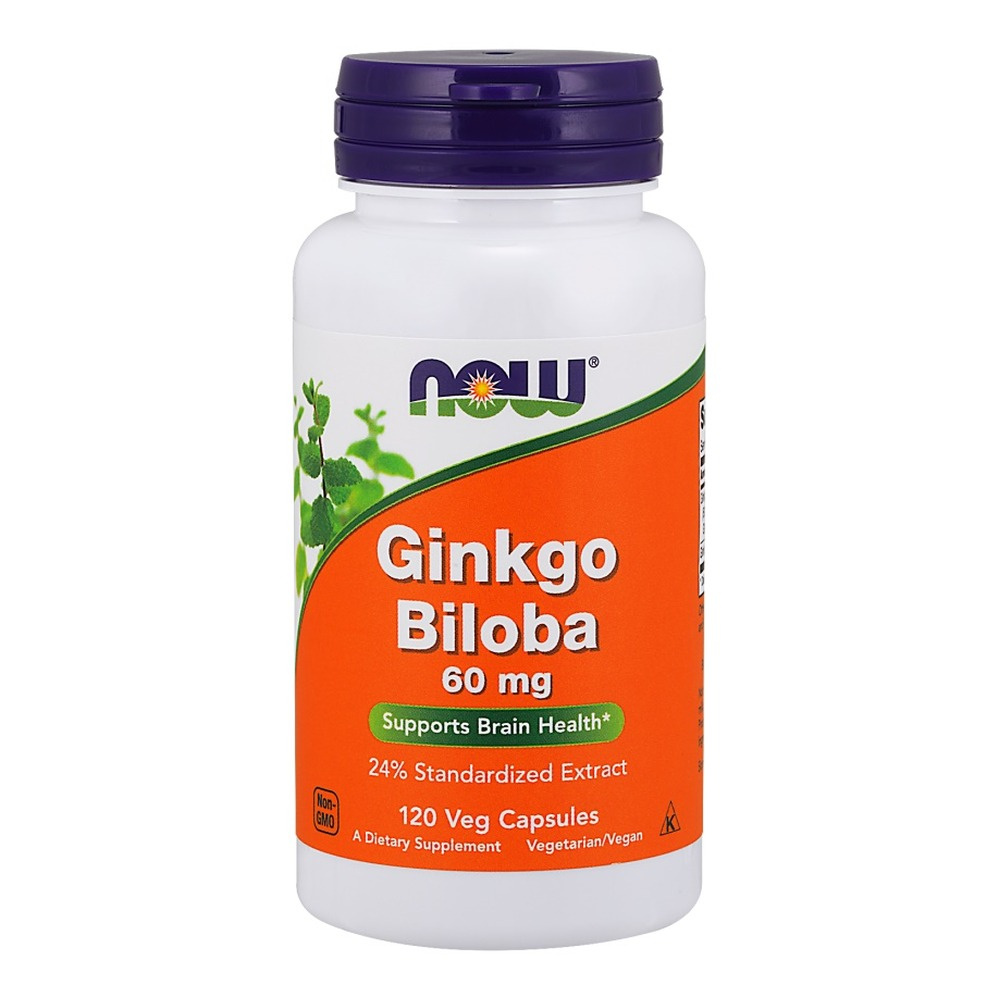 Ginkgo Biloba, 60mg - 120 vcaps