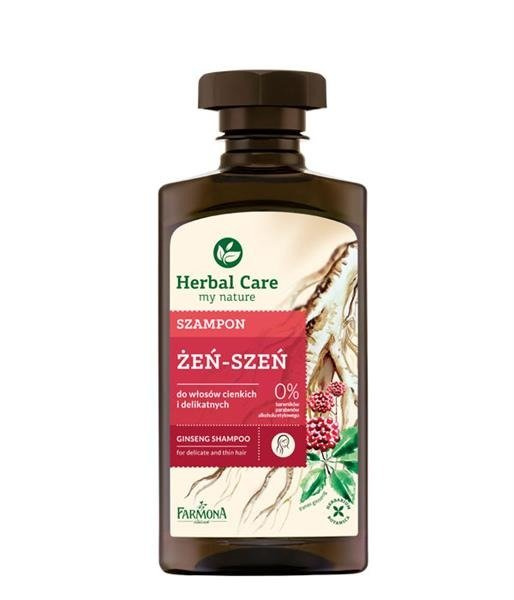 Herbal Care Regenerujący Szampon do Włosów Cienkich i Delikatnych Żeń-Szeń 330ml