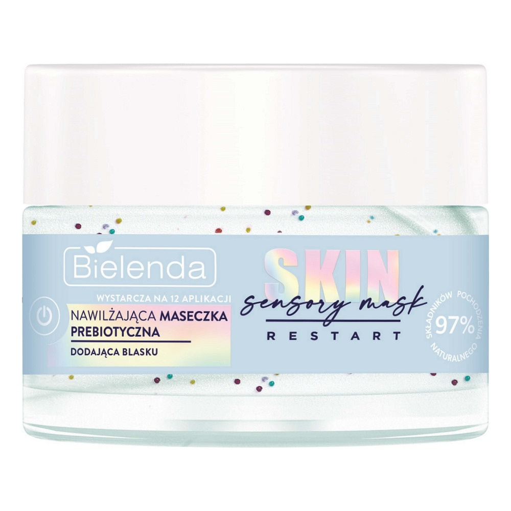 Bielenda Skin Restart Sensory Mask Nawilżająca Maseczka Prebiotyczna Dodająca Blasku dla Cery Suchej 50ml