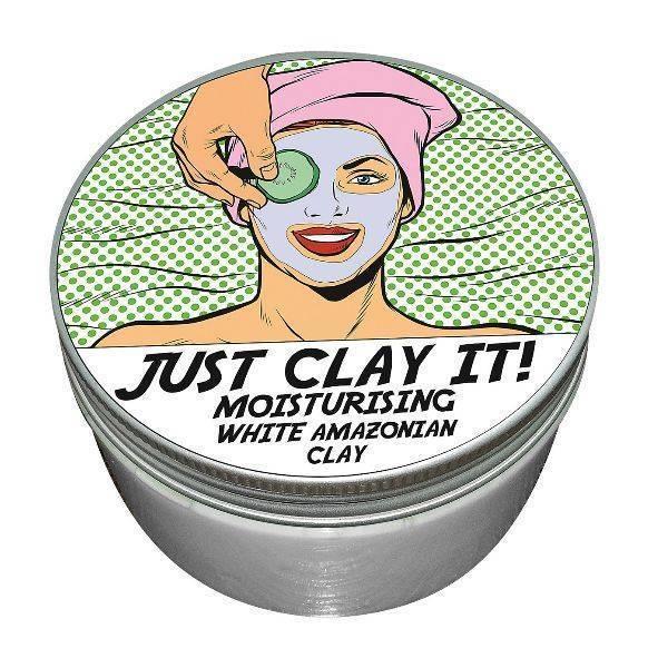 EcoU Just Clay It Moisturising White Amazonian Clay with Antioxidants 70g