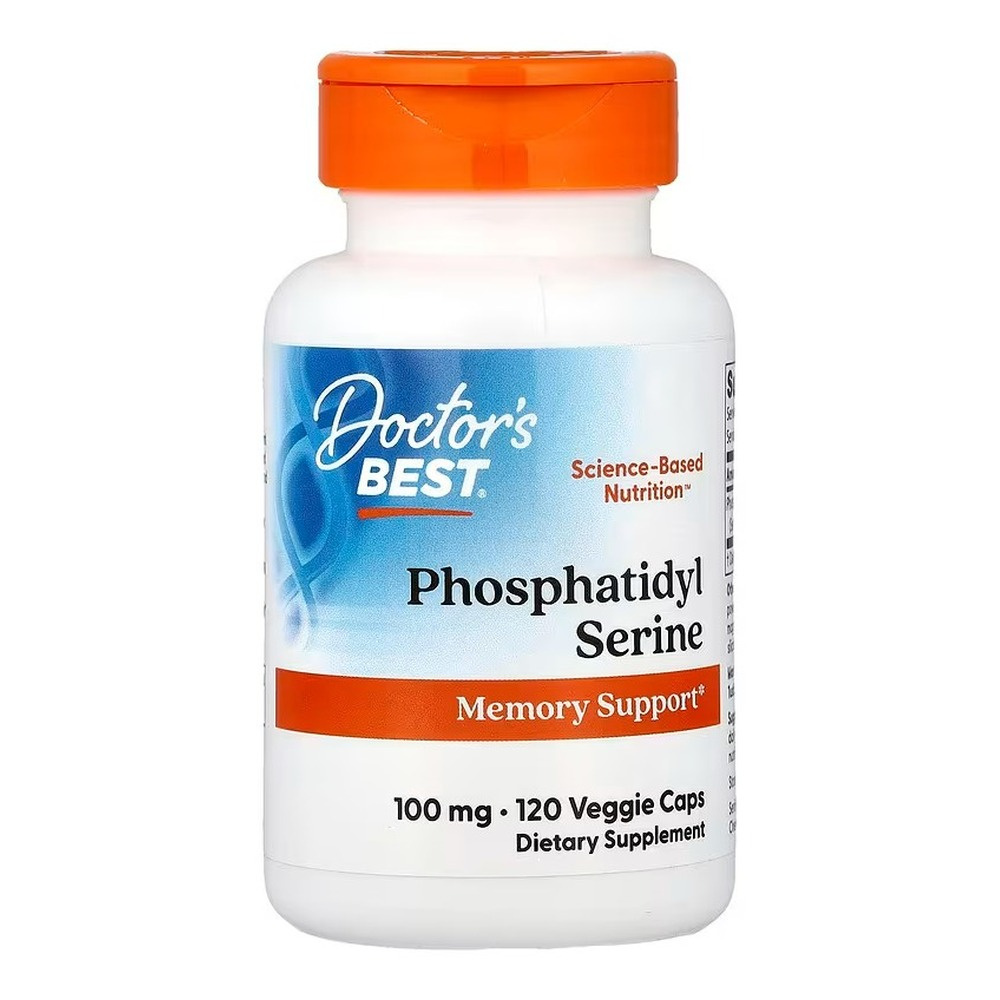 Doctor's Best Phosphatidyl Serine, 100mg Capsules 120 vcaps