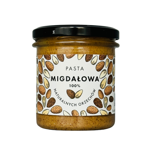 Młyn Kopytowa Skarby Młyna 100% Naturalna Pasta Migdałowa 300g