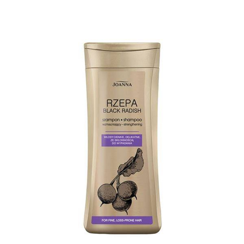 Joanna Black Radish Strengthening Shampoo for Thin Delicate Hair 200ml